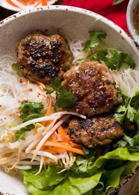  Bún Chả: En Smakrik Rätt Fylld Med Kycklinggrill Och Krispiga Grönsaker!