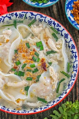  Pancit Molo! En Filippinsk Dumpling-Räta med Smaker av Comfort Food och Festlig Kryddighet